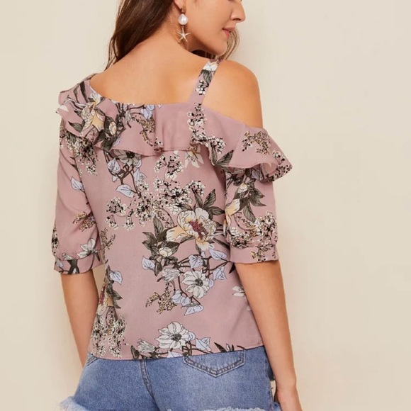 Floral Off-Shoulder Top - Picture 4 of 6